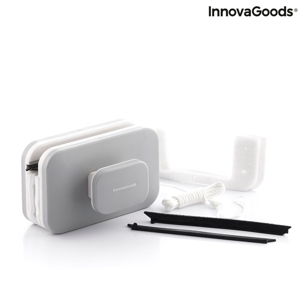 Pulivetro Magnetico InnovaGoods™ – Vetri brillanti dentro e fuori… senza rischi!