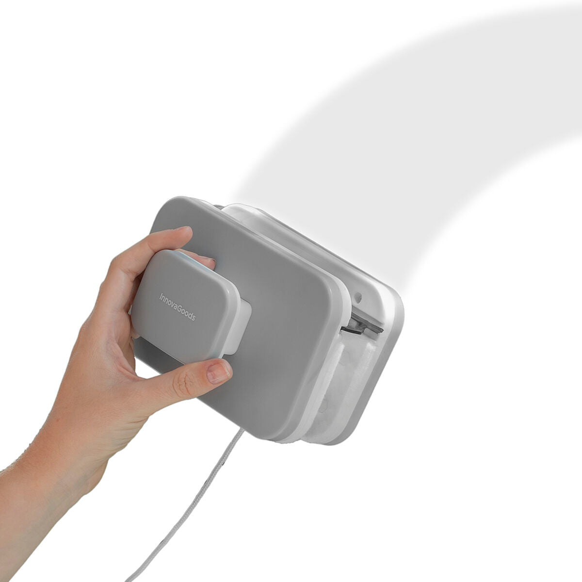 Pulivetro Magnetico InnovaGoods™ – Vetri brillanti dentro e fuori… senza rischi!